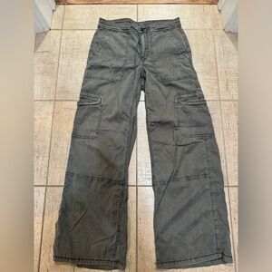 American Eagle Outfitters Dark Gray Cargo Pants